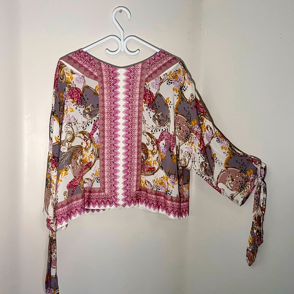 Floral Print Women's Top
